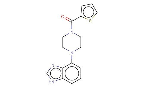 PIPERAZINE, 1-(1H-BENZIMIDAZOL-4-YL)-4-(2-THIENYLCARBONYL)-